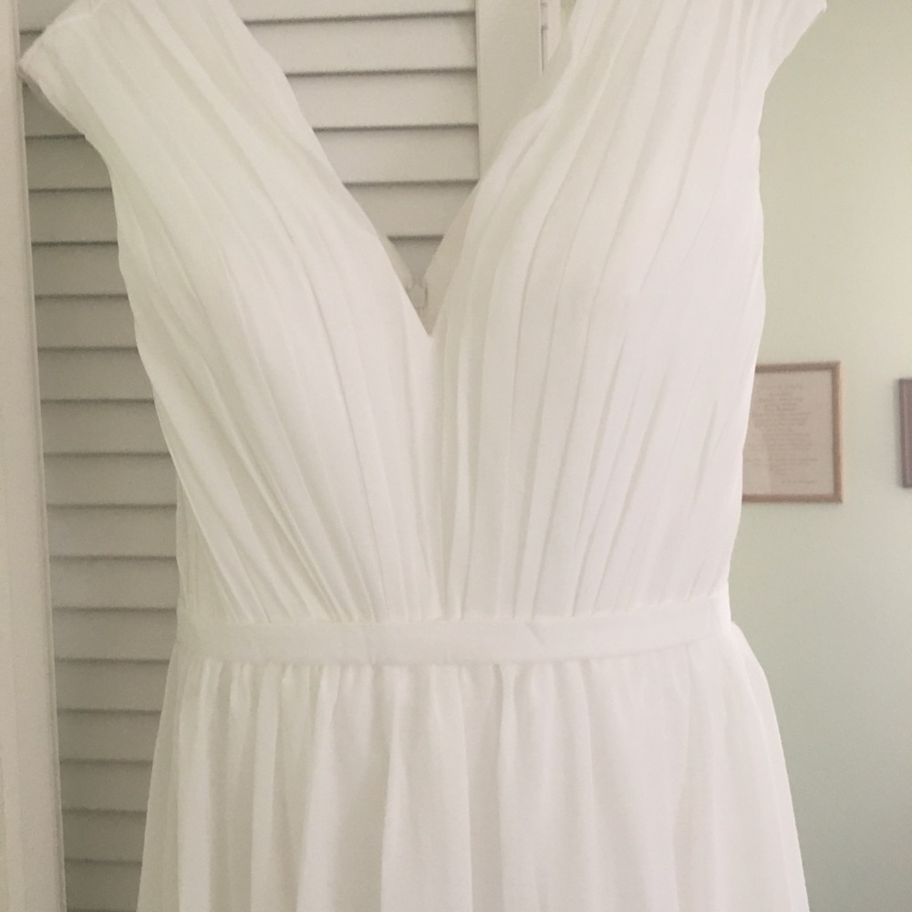 White gown